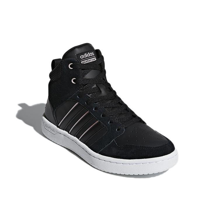 Adidas Cloudfoam Super Hoops Mid 'Black' Women's DB0307