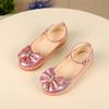 Copii Sugar Copii Bebeluși Fete Bowknot Crystal Dance Shallow Single Pantofi