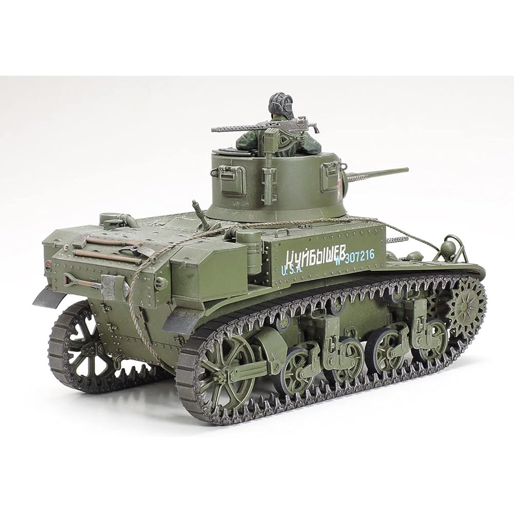 Tamiya (TAMIYA) 1/35 Military Miniature Series No. 360 American Light Tank M3 Stuart Late Model 3...
