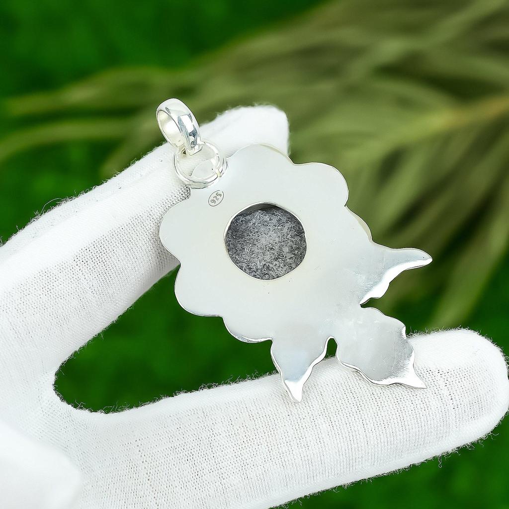 Friendship Day Deal 925 Silver Chevron Amethyst Gemstone Wife Pendant Jewelry