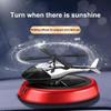 Helicopter Car Air Freshener Perfume 1PC Solar Powered Long Lasting Fragrance Dashboard Interior Decoration for SUV Sedan Vehicles