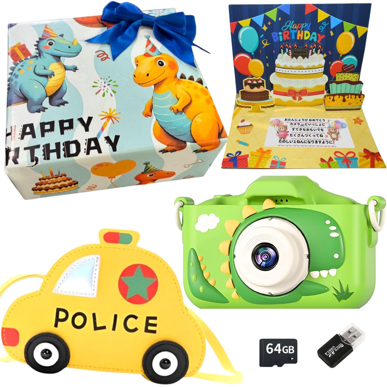 

Детская камера игрушка для детей с игровой музыкой 8x хирагана инструкция мальчики Popoma поздравительная открытка на день рождения [64 ГБ Poshette] Функция, плеер, зум,