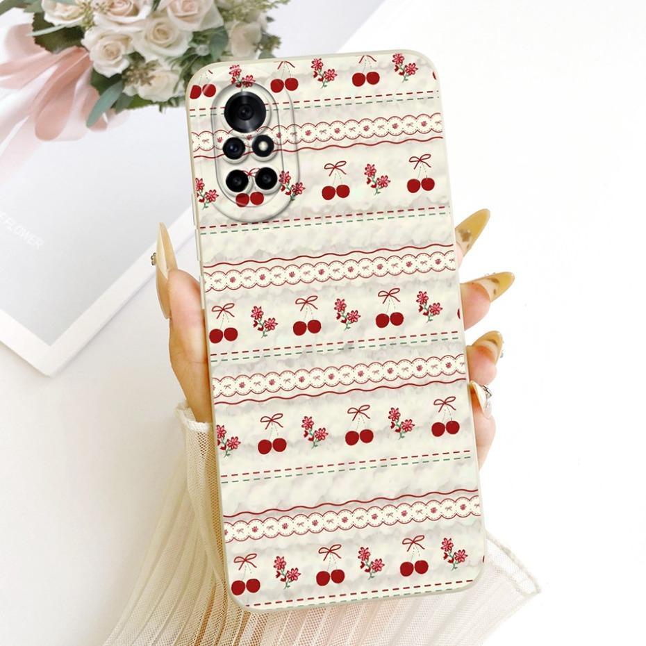 Cute Printed Phone Case For Huawei Nova 8 8i Soft Silicone Shockproof Cases For Huawei Nova8 Nova8i Covers Bumpers