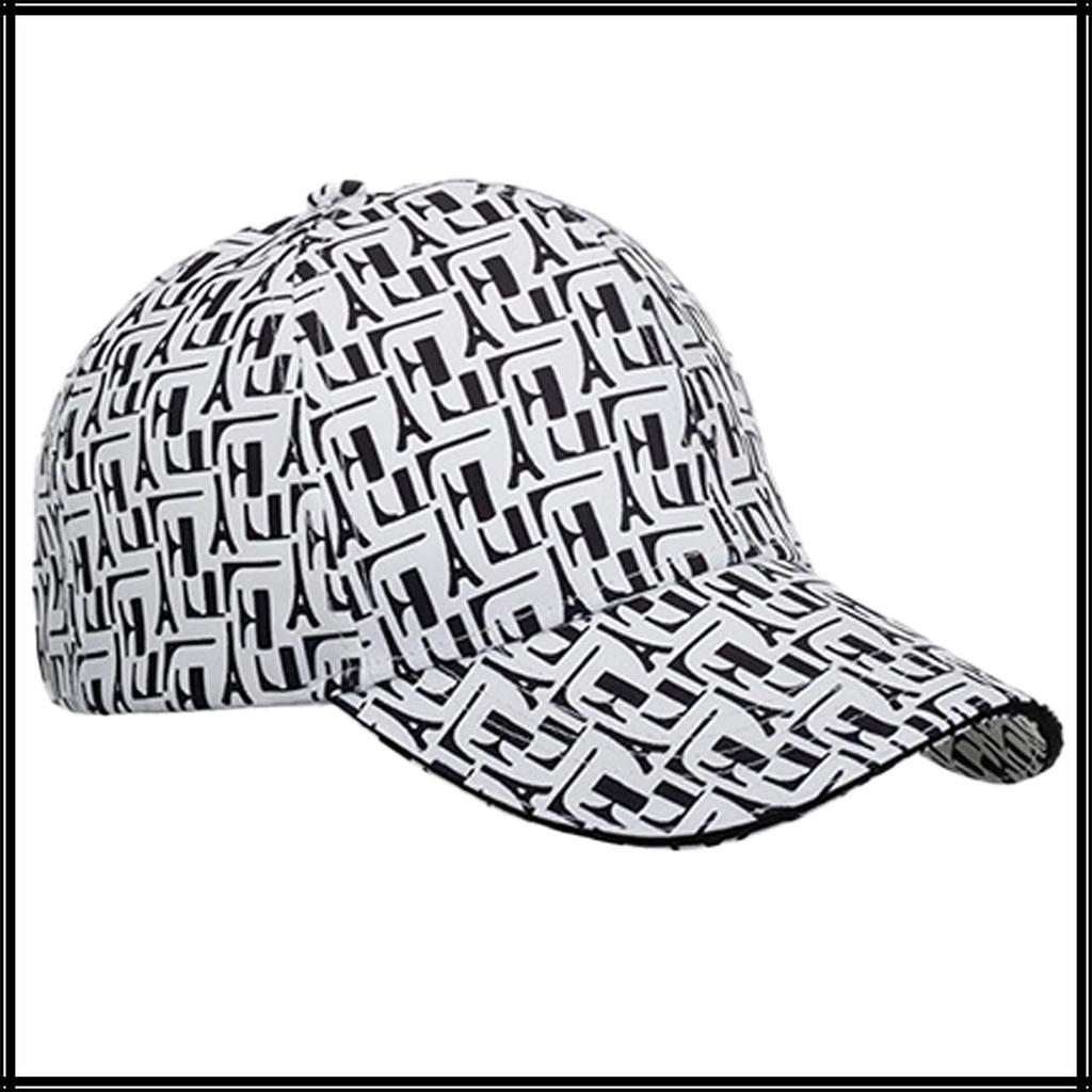 Kappe Labyrinthmuster Hut Sport Laufen Outdoor Damen Herren CA645 [White Fang] (Weiß)