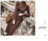 Autumn/Winter 2025 High-Neck Knit Wool Split Dress
