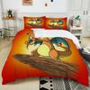 10 Sizes Pokémon Charizard Printed 3PC Bedding Set Duvet Cover  Adult Kids Birthday Gift Full Size Bedding Set Luxury for Gifts