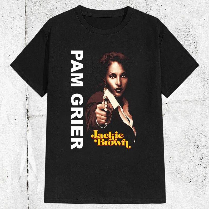 80er Jahre Pam Grier Jackie Brown Film Unisex T-Shirt