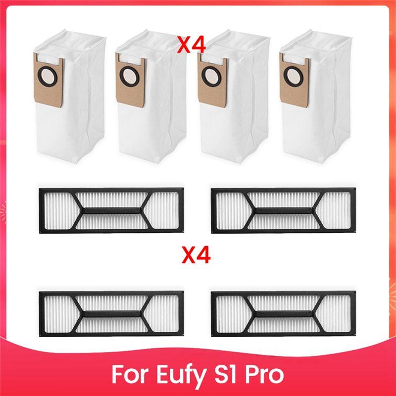 A20F-For Eufy S1 Pro Vacuum Parts Hepa Filter Dust Bag Replacement Accessories