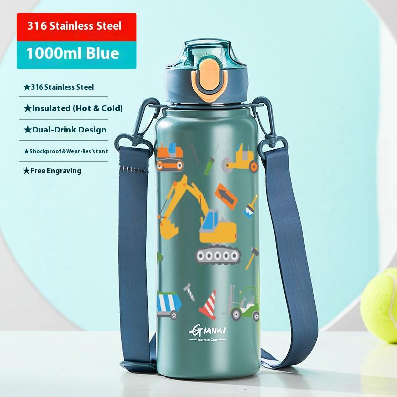 Gianxi Children's Insulated Cup Student specific Water Cup Kindergarten Primary School Large Capacity Cup Insulated Cup