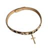 Vintage Leopard Print Choker Necklace for Women - Y2K Niche Style