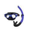 Customized Freediving Goggles Wet Snorkel Set Glass Lenses Small Volume Rubber Coated Universal Fit Mask Snorkeling Equipment