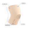 Adjustable Unisex Sports Knee Pads for Meniscus Support - Ideal for Running and Hiking.