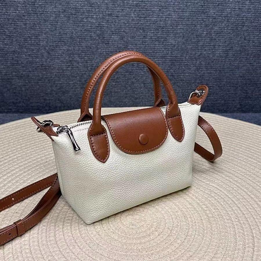IELGY Women's Casual Fashion Retro Classic Shoulder Messenger Bag, Japanese and Korean Dumpling Bag