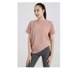 Women's Sports Short Sleeve Loose Blouse Yoga Top