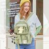 NICOLE DORIS Niedlicher Rucksack für Stilvollen Business-Rucksack für High-School-Schüler mit A4 Schul-Großem Laptop-Reiserucksack für Mädchen und Erwachsene &