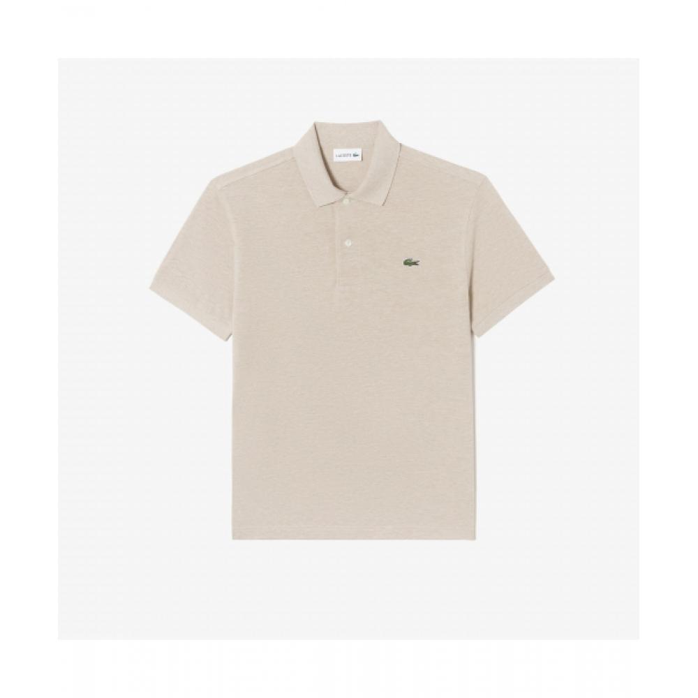 

LacoSte Men S French Regular Fit baSic Short Sleeve Polo [beige] 004
