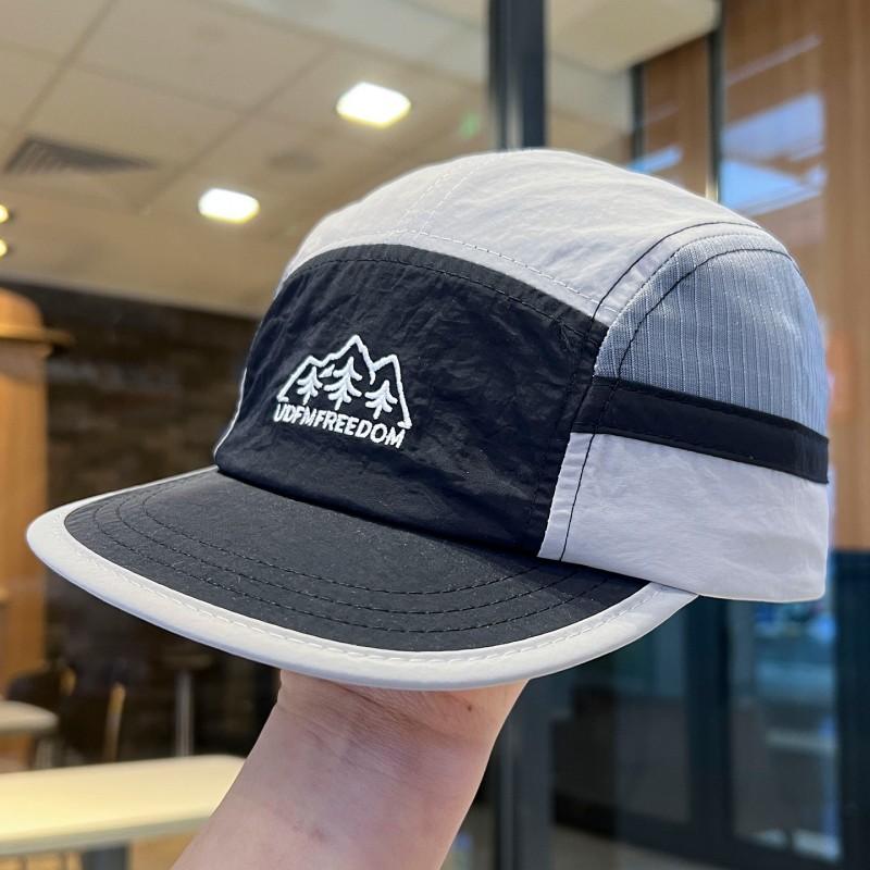 Mountain-Style Quick-Drying Mesh Hat for Camping and Hiking Short-Brimmed Hat for Women Versatile Baseball Cap for Spring Summer