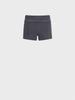 Visus Fold Over Shorts_Charcoal