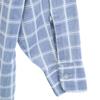 VAN HEUSEN 60s 70s Vintage Collar Stuffers Check Pattern Long Sleeve Shirt Men's Used