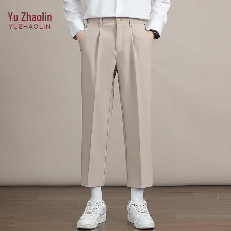 YUZHAOLIN Men s Premium Summer Drape Suit & Casual Pants 33