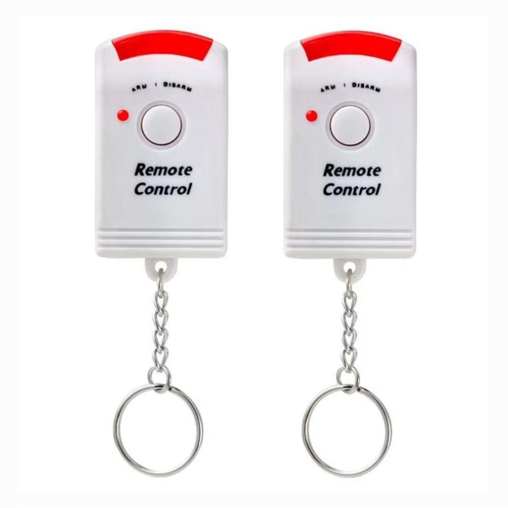 2 Remote Controls Security Detector Wireless Home Security  Garage Security