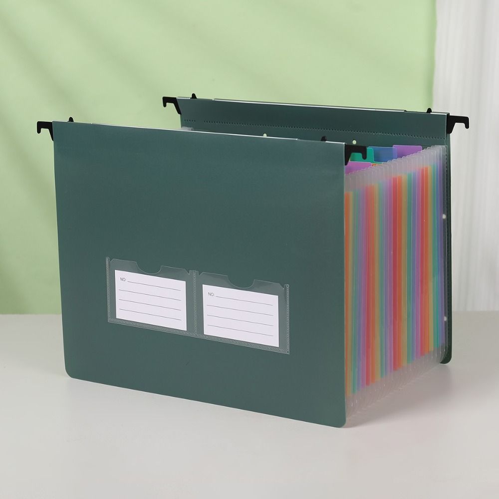 Waterproof Test Paper Storage Bag Dustproof Accordion File Folder School Office Supplies