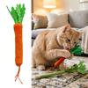 Scallion Plush Scallion Shape Catnips Toy Interactive Chew Stick For Indoor Cats Dental Health And Play