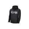 Nike Мужская флисовая толстовка с логотипом NBA Los Angeles Clippers, черные DC0807-010
