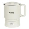 Compact and Portable Travel Electric Folding Kettle - Stainless Steel Multi-functional Water Cup.