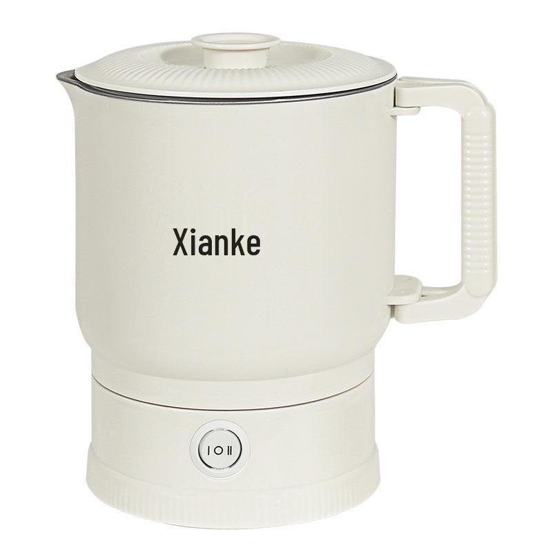 Compact and Portable Travel Electric Folding Kettle - Stainless Steel Multi-functional Water Cup.