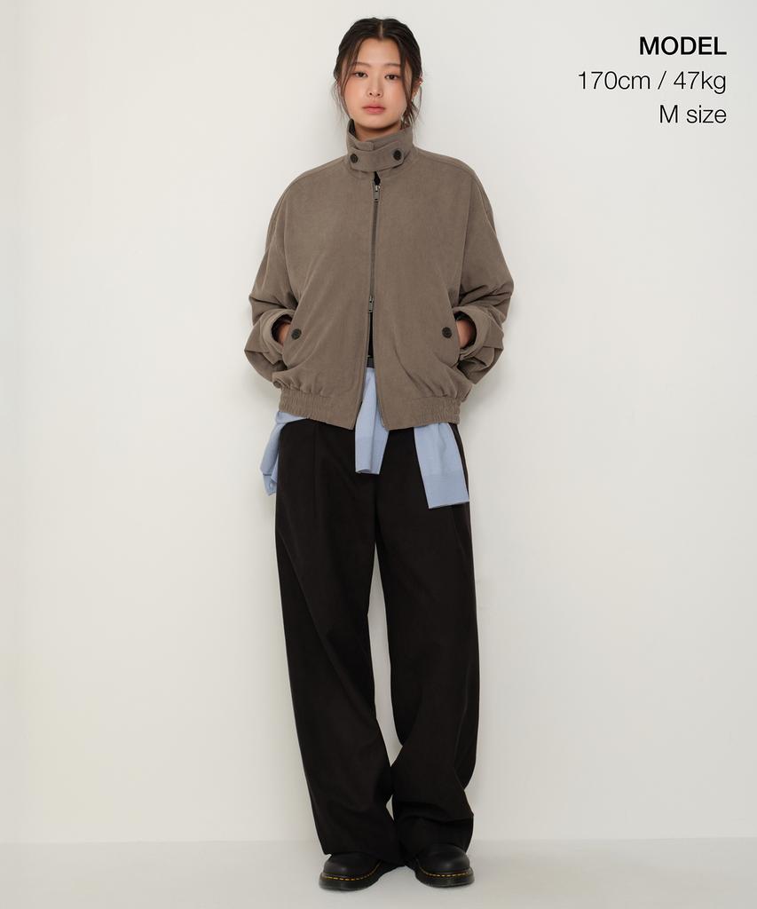 Musinsa Standard Woman Women'S Corduroy Blouson Jacket [Taupe]
