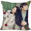 New So Ji Sub KPOP Boy Pillow Cover Bedroom Home Decorative Pillowcase Square Zipper Pillow Cases Satin Soft No Fade 0824