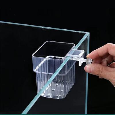 Household Water Grass Planting Cup 1/5PCS Hydroponic Planting Cup Wall Mounted High Transparent Fish Tank Landscape Decoration