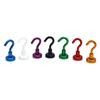 Strong Neodymium Magnetic Hooks - Nickel-Plated, No-Drill, D16 Suction Cup