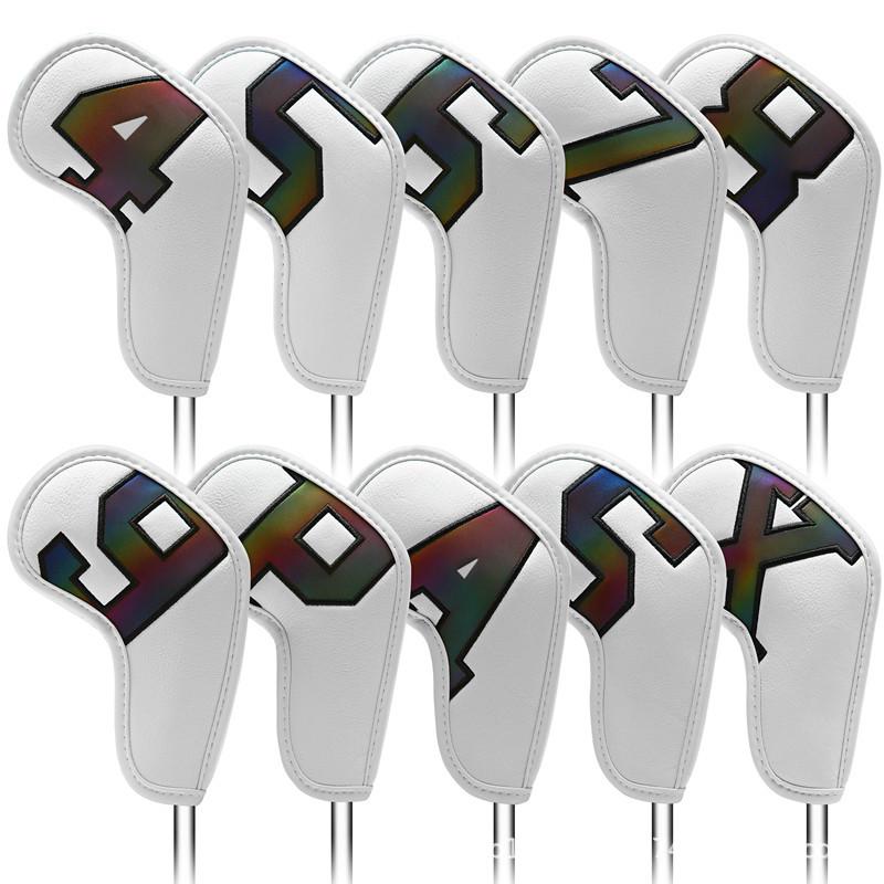 Colorful Digital Gradient Golf Club Head Covers