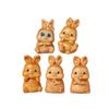 Taihang Cliff Cypress Rabbit Handheld Carving: Exquisite Cultural Ornament & Play Handicraft