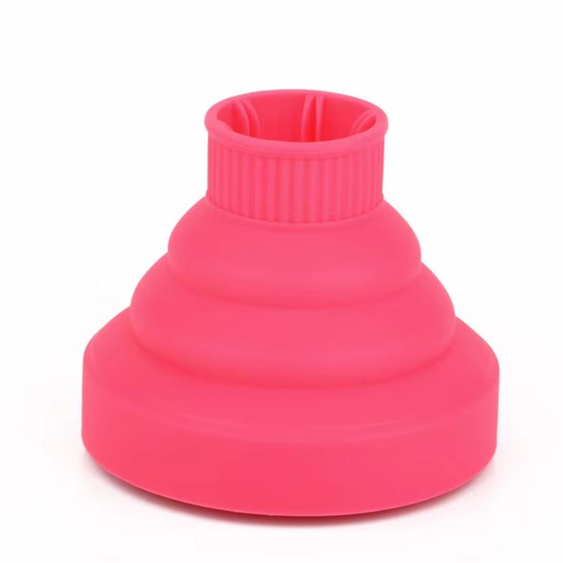 

New 1PC Foldable Silicone Hairdryer Diffuser Cover Temperature Resistant Silica Hairdressing Curly Styling Hair Care Salon Tool