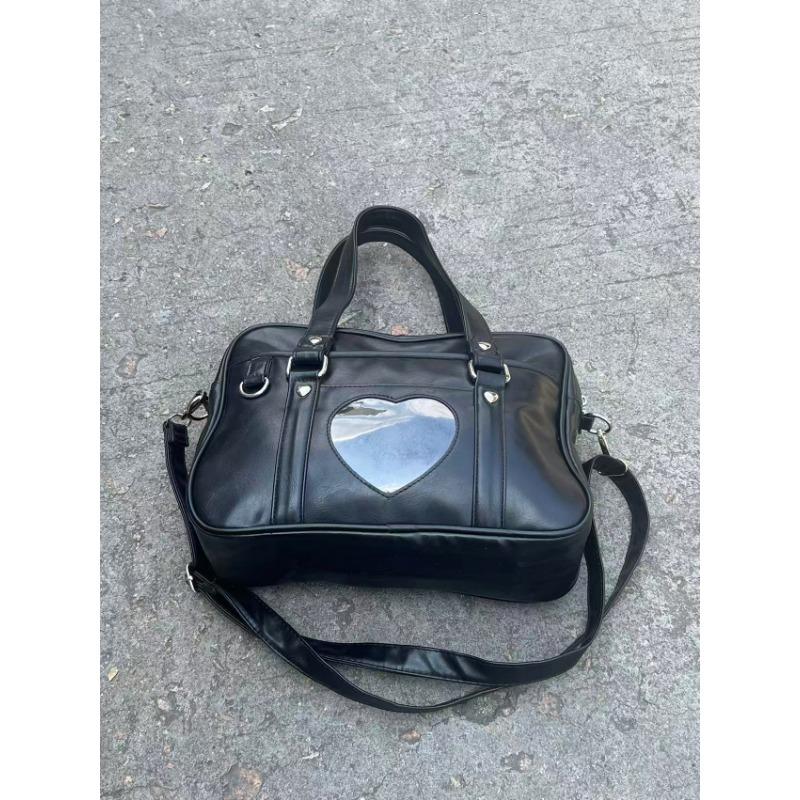 Modische und lässige College-Pendler-Damentasche Anime 2D Umhänge-Einzelschultertasche