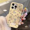 Chunri Ins Floral Rabbit 16Pro Max Mobile Phone Case 17 for 15 Apple iPhone14 Lanyard 12 Soft Case