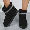 New Women Ankle Snow Boots Winter Fashion Casual Outdoor Warm Walking Shoes Women Cotton Shoes Short Plush Platform Boots