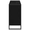 Bathroom Cabinet with Door Black Oak Effect 60 X 30 X 60 Cm