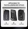 Lexus ES & NX Key Cover: Compatible with ES200, ES300H, RX300, NX260, NX200, RX350H Models.