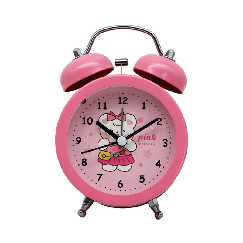 

Rabbit Cute Cartoon Alarm Clock for Children and Girls Student Dormitory Wake-up Artifact Simple Small Alarm Clock Loud Volume Wake-up