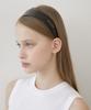 Halden Wide Dark Tone Hairband (H037_Black)