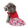 Summer Floral Mesh Dog Dress - Sunflower Skirt for Pets