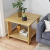 Home Small Table Living Room Small Coffee Table Bedroom Bedside Shelf Nordic Minimalist Tea Table Wooden Multifunctional Shelf