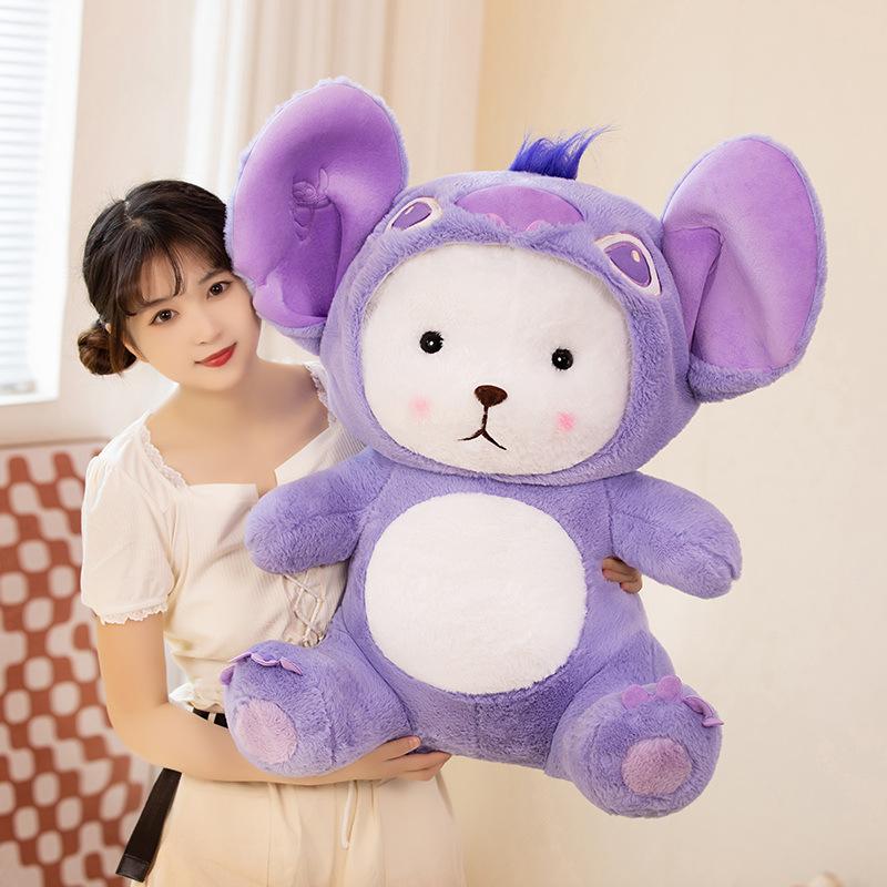 Cute Transformed Panda Doll Plush Toys Children Sleeping Comfort Dolls Dolls Girls Holiday Gift