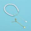 Sturdy Brass Adjustable Chain Portable Keychain with Lobster Clasp Fashion Accessory for Tent and Luggage Daily Use