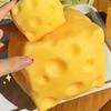 Simulate Cheese Squishy Toys Squeeze Slow Rebound Pinching Tool Office Decompression Slow Rebound Ornament Relax Decompress Gift