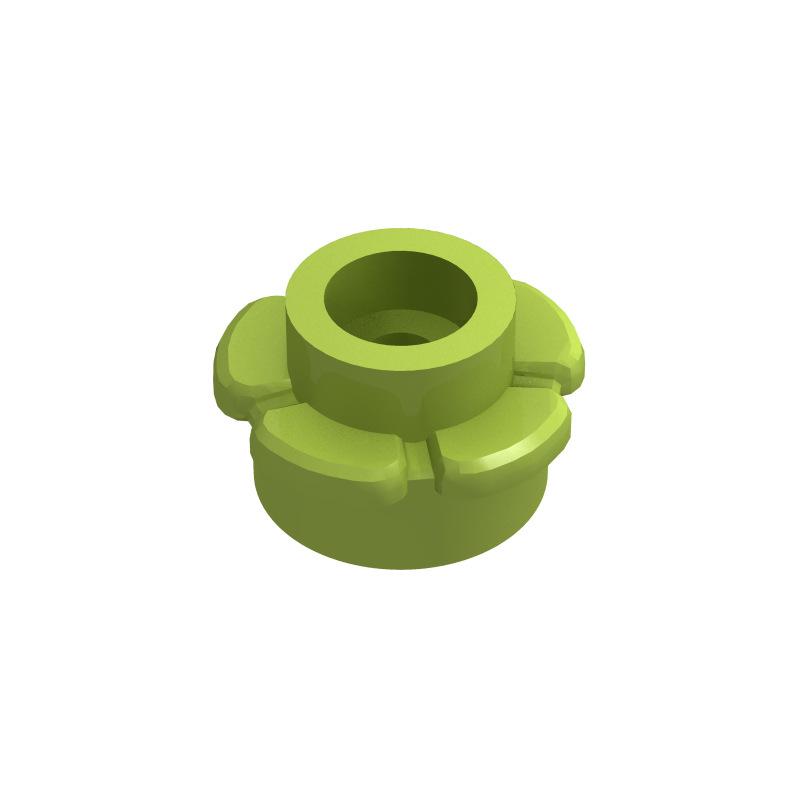 500PCS Flower 1x1 Plant Building Blocks MOC Parts Creative Toys For Kids DIY Trees Educational Compatible 24866